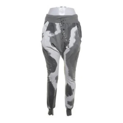 Sweatpants (Gray, White) from Co-Ika Cotton, Elastane