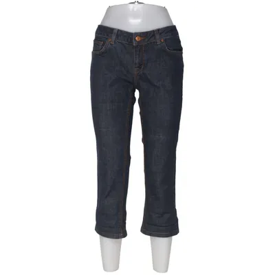 Spijkerbroek (Blauw) van Zara Woman Katoen, Elastaan