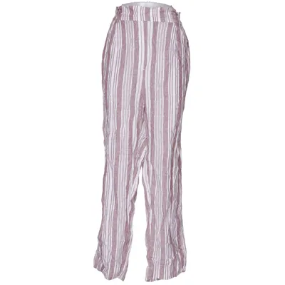 Byxor (Vit, Brun) från Lemlem x H&M Linne, Bomull