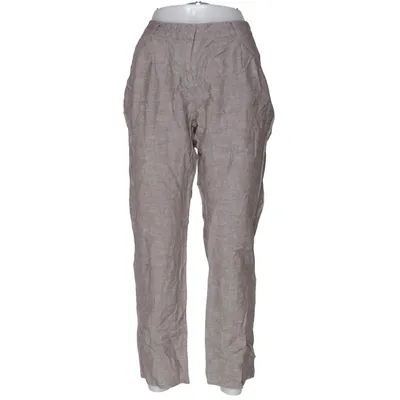 Pants (Brown) from Casual Wear Cotton, Linen