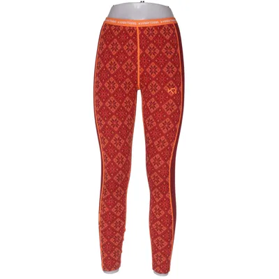 Base layer pants (Red, Orange, Multicolored) from Kari Traa Merino wool