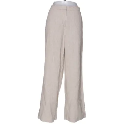 Palazzo broek (Beige) van MSCH Copenhagen Linnen, Viscose