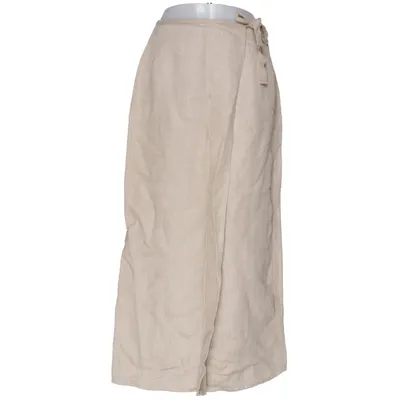 Slå om-nederdel (Beige) fra Eddie Bauer Linned