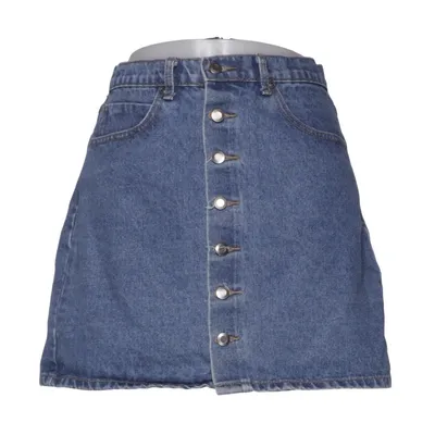 Spijkerrok (Blauw) van Boohoo Denim Katoen