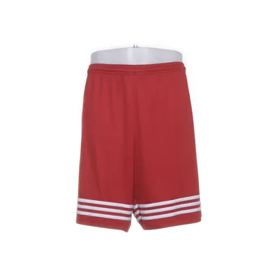Basketball Shorts (Rot, Weiß) von Adidas Polyester