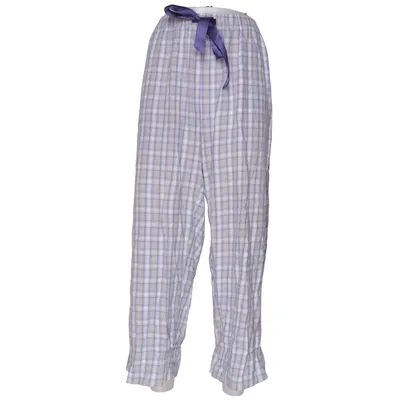Pantalon de pyjama (Bleu, Blanc) de Closeness Coton