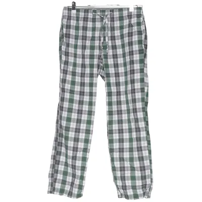 Pyjamasbyxor (Grön, Vit, Svart) från H&M Bomull