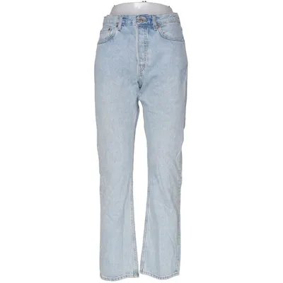 Spijkerbroek (Wire High Straight Jeans) van Weekday Katoen