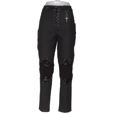 Broek (Zwart) van Restyle Elastaan, Polyamide, Viscose