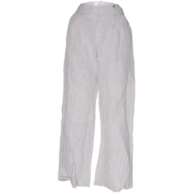 Pantalon (Gris) de Mango Coton, Lin