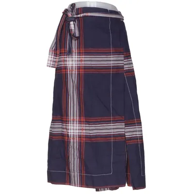 Omlottkjol (Blå, Röd, Vit) från By Malene Birger Bomull, Linne