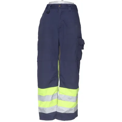 Work pants (Blue, Yellow, Silver) from Blåkläder Cotton, Polyester