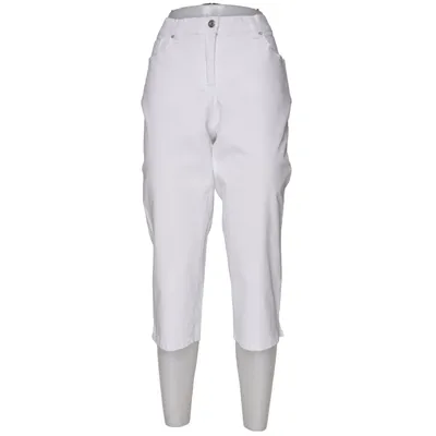 Driekwart broek (Wit) van Himmelblau Katoen, Elastaan