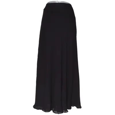 Långkjol (Svart) från Georges Rech Polyester, Silke