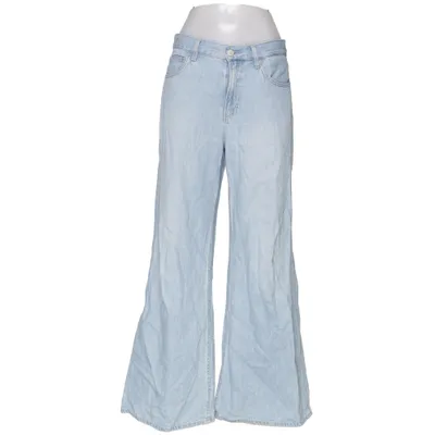 Spijkerbroek (Blauw) van Uniqlo Jeans Katoen, Lyocell, Polyester