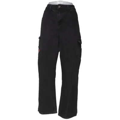 Cargo pants (Black) from Shein Cotton, Polyester, Viscose