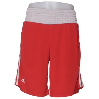 Basketshorts (Rød, Grå) fra Adidas Polyester