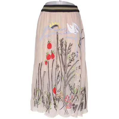 Tylnederdel (Beige, Flerfarvet) fra Zara Woman Polyester