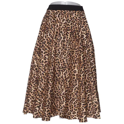 Kjol (Brun, Svart) från Camilla Thulin Acetat, Bomull, Elastan, Polyester