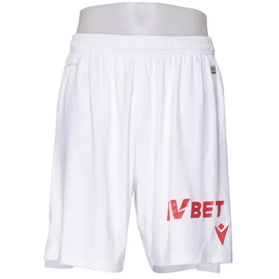 Short de basketball (Blanc, Multicolore) de Macron Polyester