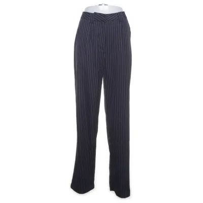 Kostymbyxor (Svart, Vit) från NA-KD Elastan, Polyester