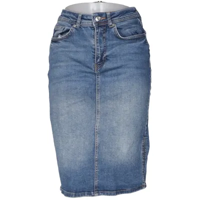 Jupe en jean (Bleu) de Denim Rebel Coton, Élasthane