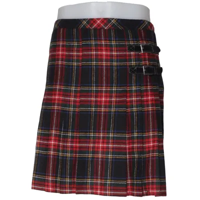 Kilt (Black, Red, Green) from Cassani Acrylic, Polyester, Wool