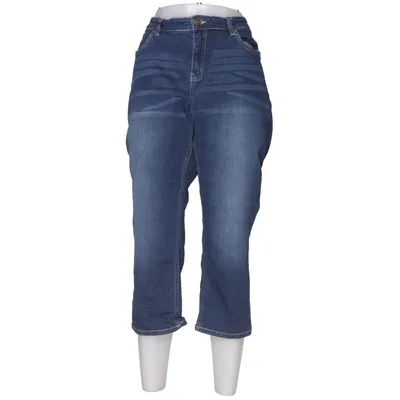 Spijkerbroek (Blauw) van John Baner Katoen, Elastaan, Polyester