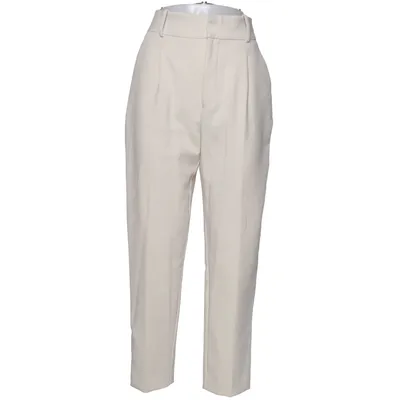 Chinos (Beige) van Zara Elastaan, Polyester, Viscose