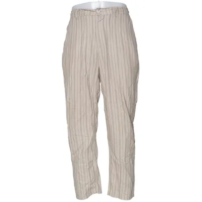 Broek (Beige, Meerkleurig) van Terranova Linnen, Viscose
