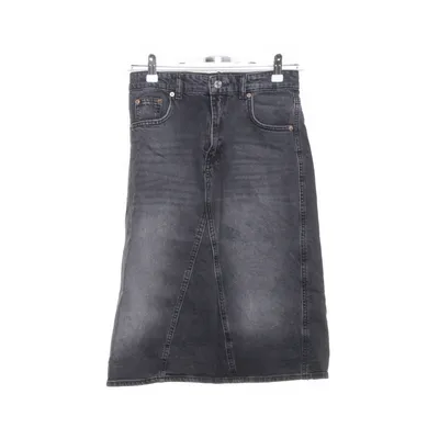 Denim skirt (Gray) from Zara Cotton