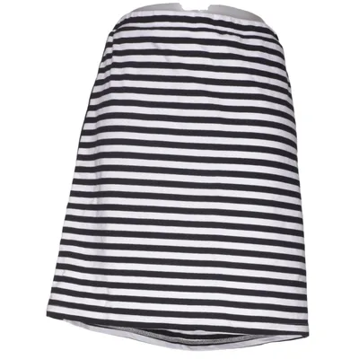Jupe (Noir, Blanc) de Norah Coton, Élasthane