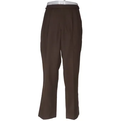 Pantalon de costume (Vert) de Diolen Polyester, Laine