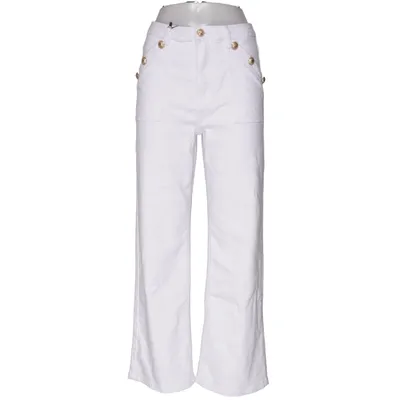 Jeans (White) from Denim Life Cotton, Elastane
