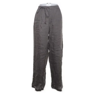 Palazzo pants (Brown) from Pull & Bear Linen