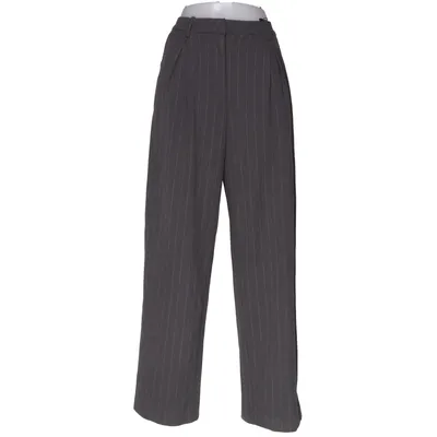 Kostuumbroek (Grijs) van Weekday Katoen, Elastaan, Polyester, Viscose