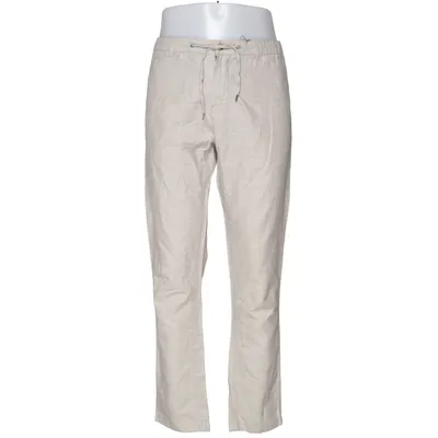 Chinos (Beige) van Benson Katoen, Linnen