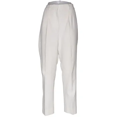 Suit pants (White) from Julie Fagerholt Elastane, Polyester