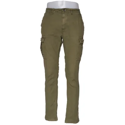 Cargobyxor (Grön) från Superdry Bomull, Elastan