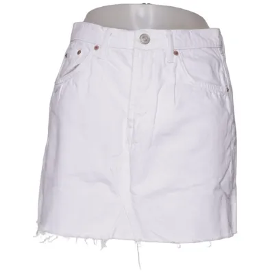 Spijkerrok (Wit) van BDG by Urban Outfitters Katoen