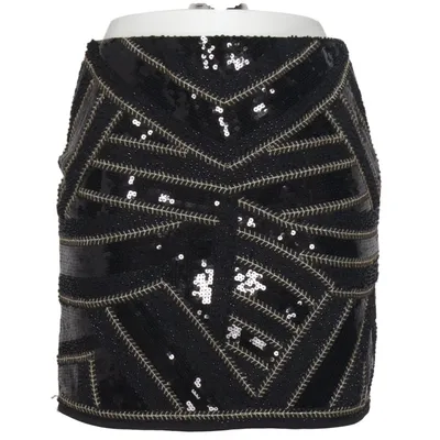 Skirt (Black) from Drôle de Copine Elastane, Polyester