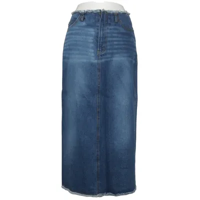 Denim skirt (Blue) from Crazy World