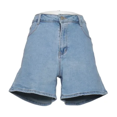 Denim shorts (SEISHIKI STUDIO) from Seishiki Studio Cotton, Elastane, Polyester, Viscose