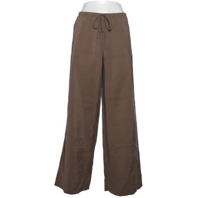 Palazzo pants (Brown) from Zara Modal, Polyester