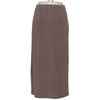 Långkjol (Brun) från Page One Elastan, Modal, Polyester
