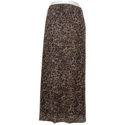 Maxi nederdel (Brun, Sort) fra Shein Curve