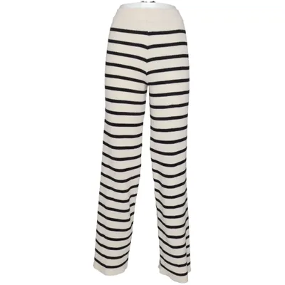 Broek (Wit, Zwart) van Fein Polyester, Viscose