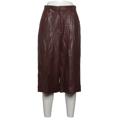 Leren broek (Bruin) van Soaked in Luxury Imitatieleer