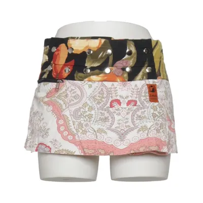 Wrap skirt (White, Multicolored) from ZAND Amsterdam Cotton