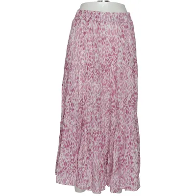 Långkjol (Rosa, Vit) från Better Rich Bomull, Viskos